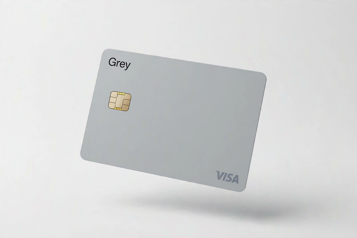 Grey Virtual card