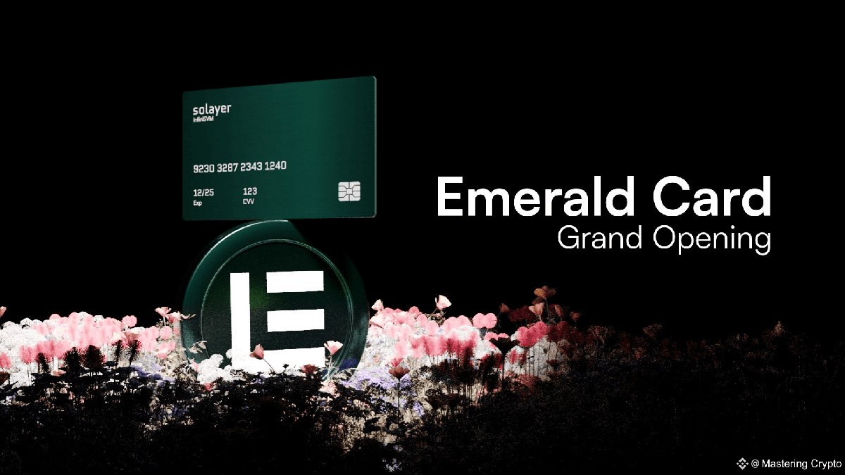 Solayer Emerald Virtual card